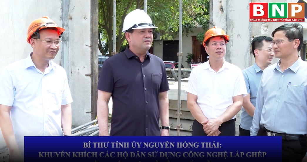 Khuyến khích các hộ dân sử dụng công nghệ lắp ghép bằng cấu kiện bê tông đúc sẵn